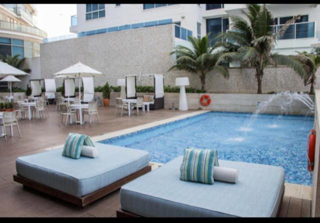 Dentro Del Radisson Ocean Pavillion Apartment