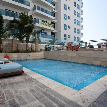 Bello Apartamento Dentro Del Hotel Radisson Ocean Pavillion Cartagena Exterior foto